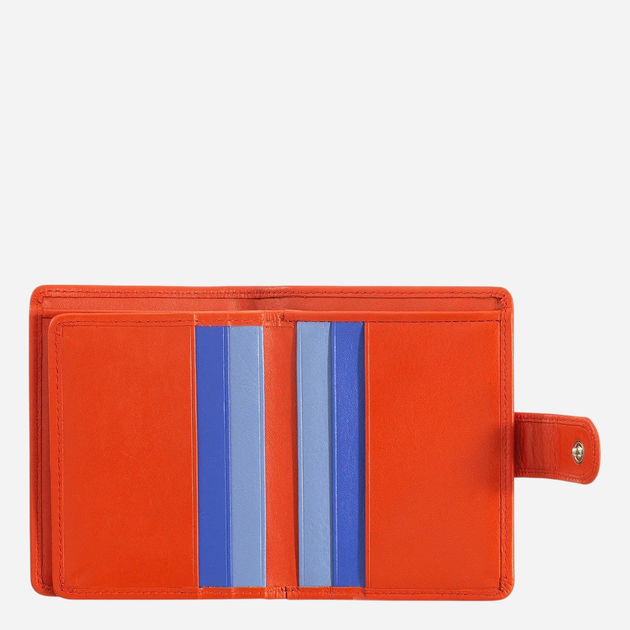 Portfel damski skórzany Dudubags 534-5022-16 Pomarańczowy - obraz 3