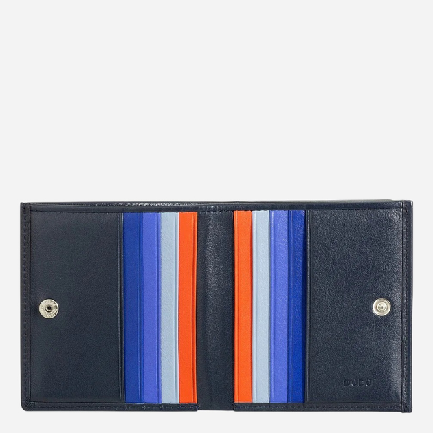 Portfel męski skórzany Dudubags 534-216-07 Niebieski - obraz 3