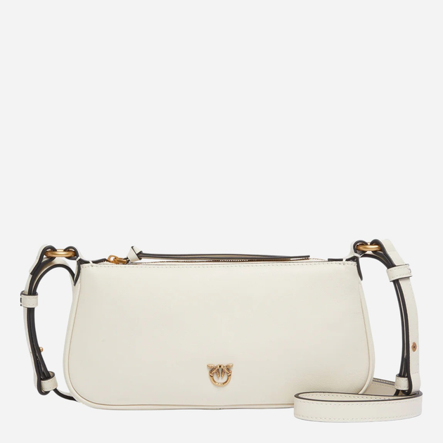 Torebka crossbody damska skórzana Pinko 105069A0QO-Z14Q Biała - obraz 1