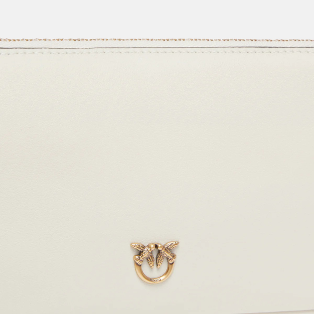 Torebka crossbody damska skórzana Pinko 105069A0QO-Z14Q Biała - obraz 4