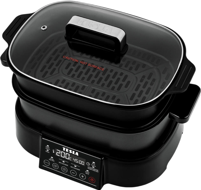 Multicooker Tesla M90 Grill Multifunctional 11 w 1 (MLTCKM90GRLBLKPL) - obraz 6