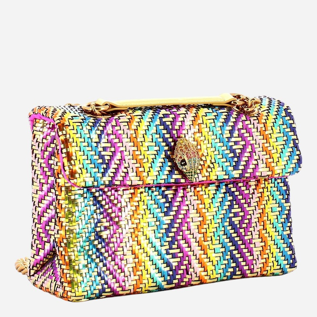 Torebka crossbody damska z łańcuszkiem Kurt Geiger 3585799979 Wielokolorowa - obraz 3