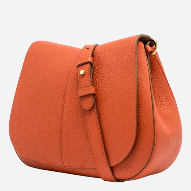 Torebka crossbody damska skórzana Gianni Chiarini BS-6036/COMM-GRN-NA-714 Pomarańczowa - obraz 3