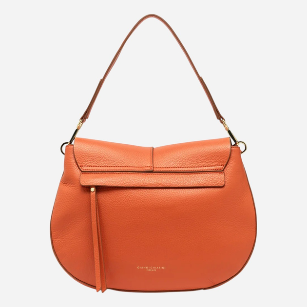 Torebka crossbody damska skórzana Gianni Chiarini BS-6037/COMM-GRN-NA-714 Pomarańczowa - obraz 2