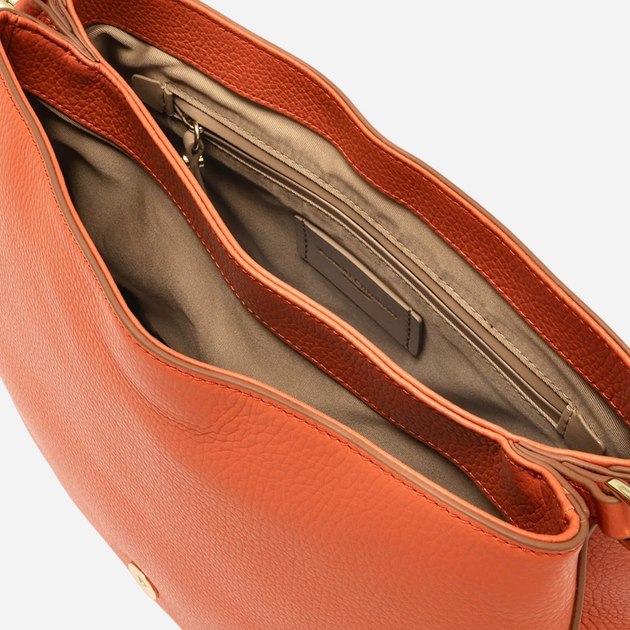 Torebka crossbody damska skórzana Gianni Chiarini BS-6037/COMM-GRN-NA-714 Pomarańczowa - obraz 4