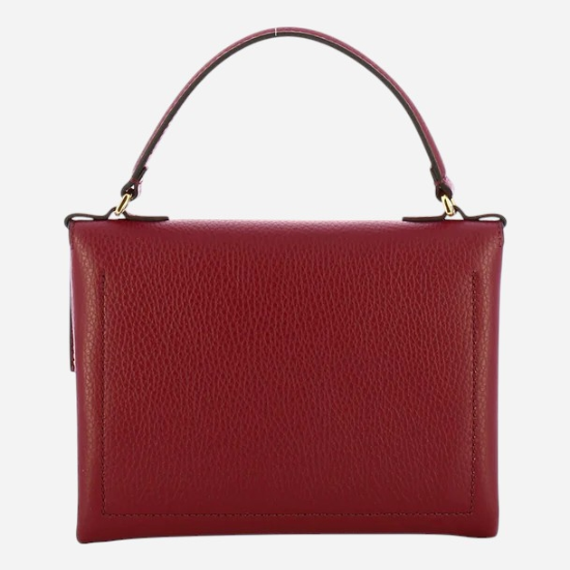 Torebka crossbody damska skórzana Coccinelle E1MD5190301-R52 Ciemnoczerwona - obraz 2