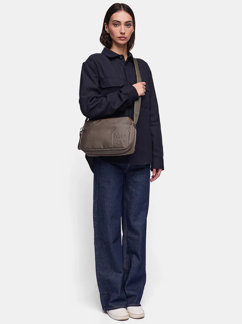 Torebka crossbody damska materiałowa Mandarina Duck P10QMT48-024 Szara - obraz 2