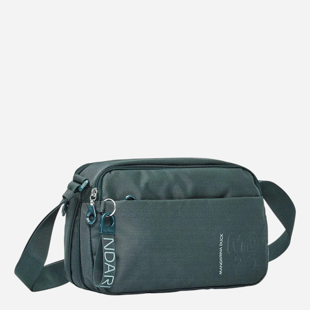 Torebka crossbody damska materiałowa Mandarina Duck P10QMT48-A78 Zielona - obraz 3