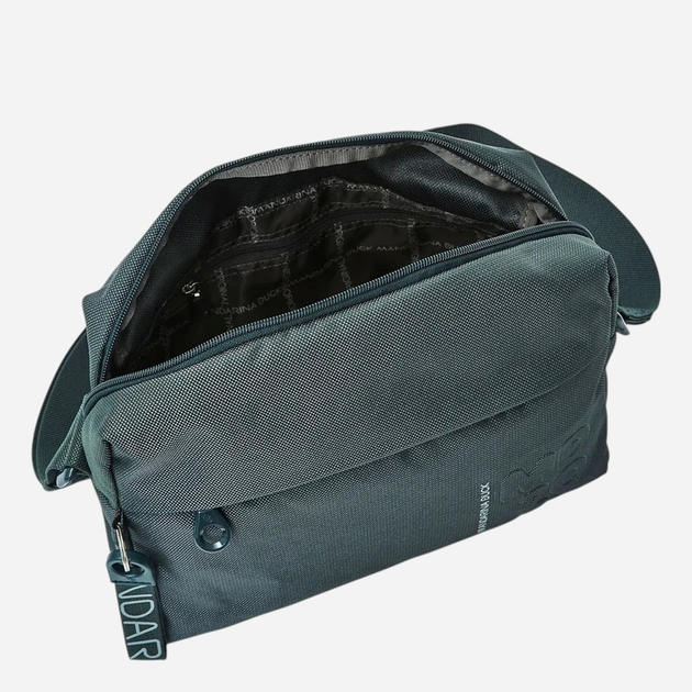 Torebka crossbody damska materiałowa Mandarina Duck P10QMTV8-A78 Zielona - obraz 4