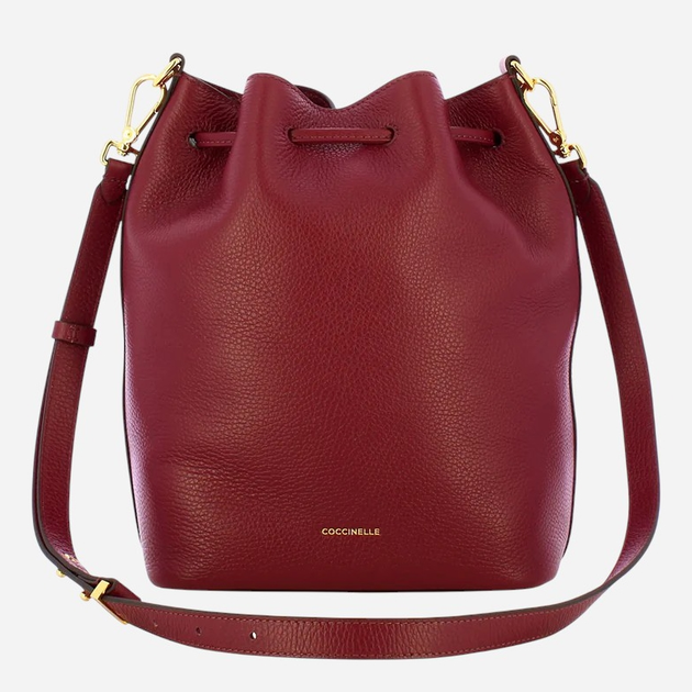 Torebka crossbody damska skórzana Coccinelle E1TFK230201-R52 Czerwona - obraz 2