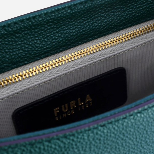 Torebka crossbody damska skórzana Furla WB01882BX30364282S1002 Zielona - obraz 4