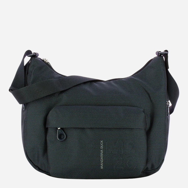 Torba na ramię damska materiałowa Mandarina Duck P10QMT56-A46 Niebieska - obraz 1