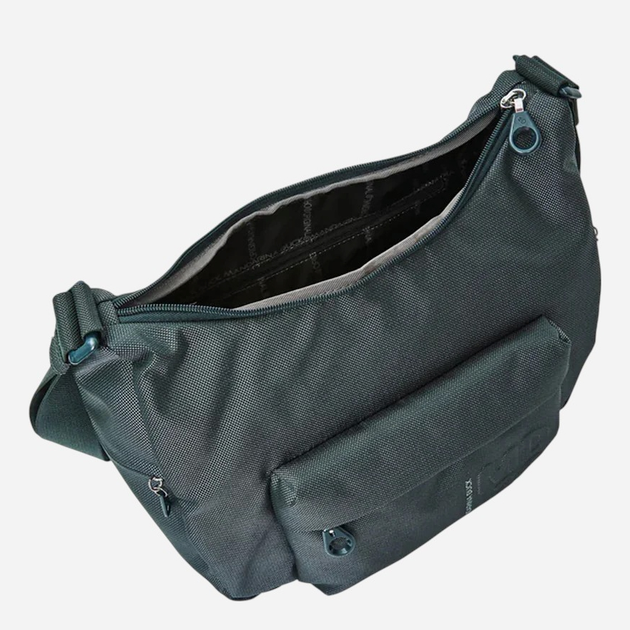 Torba na ramię damska materiałowa Mandarina Duck P10QMT56-A78 Zielona - obraz 4