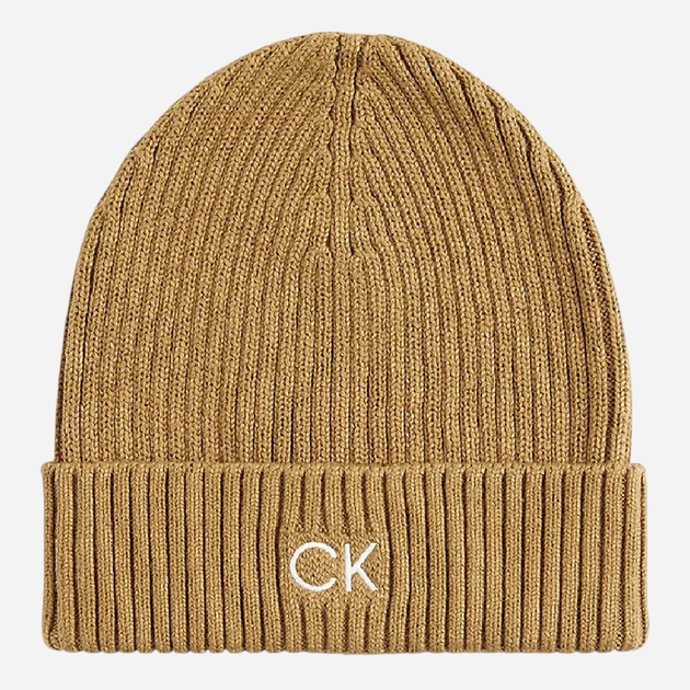 Шапка чоловіча Calvin Klein K50K509680-KCU One Size Карамельна (800070284648) - зображення 1