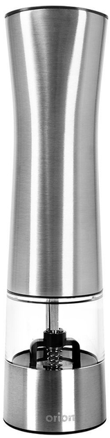 Młynek do pieprzu i soli Orion elektryczny stalowy 21.5 cm (8592381178376) - obraz 1