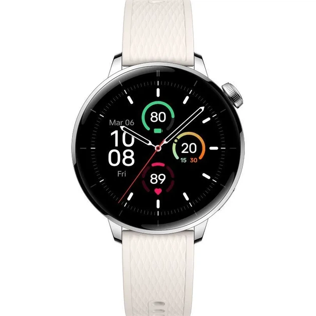 Смарт-часы OnePlus Watch 3 43mm Silver Steel - Фото 2 Смарт-часы OnePlus Watch 3 43mm Silver Steel - изображение 2