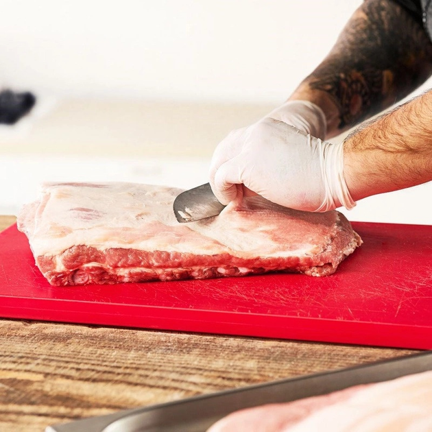 Nóż santoku Orion Motion stalowy 31 cm (8592381155322) - obraz 4