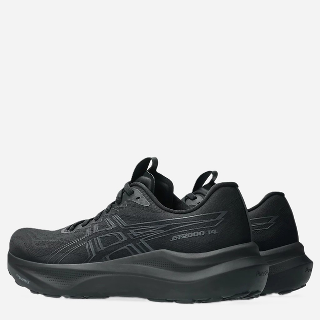 Чоловічі кросівки для бігу ASICS GT-2000 14 1011C056-002 42.5 (9US) Чорні (4570158928625) - зображення 5