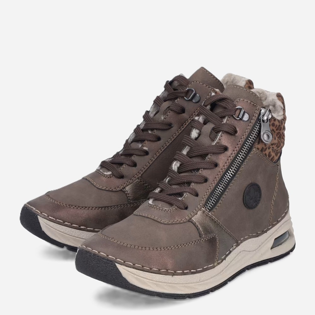 Trzewiki damskie Rieker 44565-25 36 (3.5UK) Brązowe (4061811530960) - obraz 5