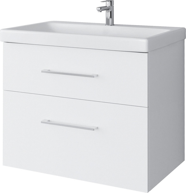 Szafka łazienkowa Riva Essence SA63-2 z umywalką Biała (4779019864793) - obraz 1