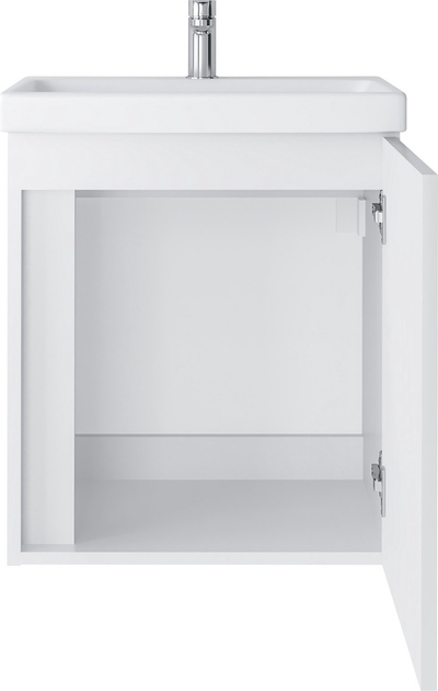 Szafka łazienkowa Riva WTU-50WH-PM z umywalką Biała (4779019868067) - obraz 2