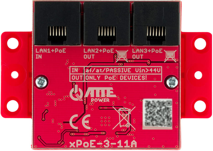 Модуль ATTE Switch xPoE-3-11A POE\Exetender (xPoE-3-11A) - зображення 2