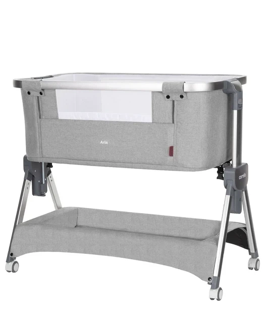 Приставная кроватка Carrello Aria 2 в 1 CRL-16402 Silver Grey - изображение 4