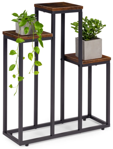 Підставка для квітів у горщиках ModernHome by Multistore ME-ATS16 3 полиці у стилі Лофт (5905817007714) - зображення 2