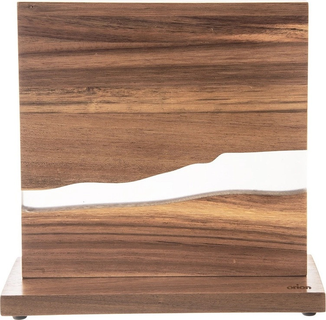 Підставка для ножів Orion River дерев’яна магнітна двостороння 24 x 9.5 x 23.5 см (8592381195939) - зображення 3