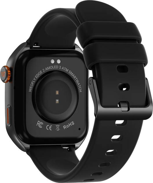 Smartwatch Weofly Edge 2 Black (6954625339219) - obraz 4
