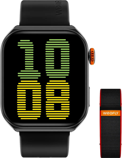 Smartwatch Weofly Edge 2 Black (6954625339219) - obraz 5