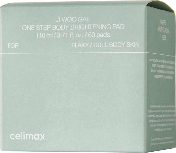 Płatki peelingujące do ciała Celimax Ji Woo Gae One Step rozjaśniające 60 szt (8809463992707) - obraz 2