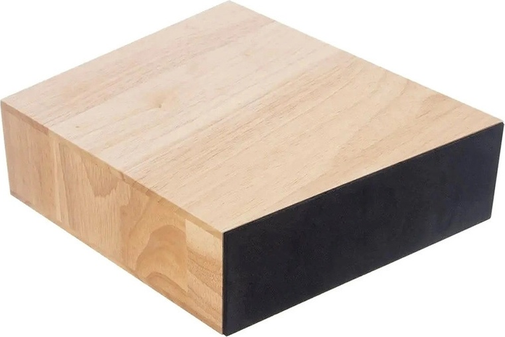 Підставка для ножів Orion з перегородками дерев’яна 20 x 7 x 23 см (8592381208899) - зображення 4