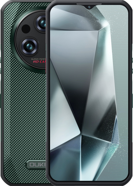 Smartfon Oukitel WP35 5G 8/256GB Black-Green (WP35- GN_V2/CHOUT/OL) - obraz 1