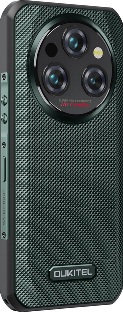 Smartfon Oukitel WP35 5G 8/256GB Black-Green (WP35- GN_V2/CHOUT/OL) - obraz 6