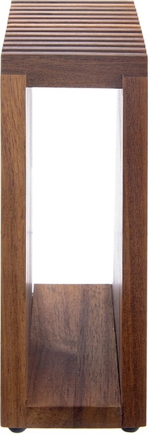 Підставка для ножів Orion з перегородками дерев’яна 18 x 8.5 x 24 см (8592381205898) - зображення 3