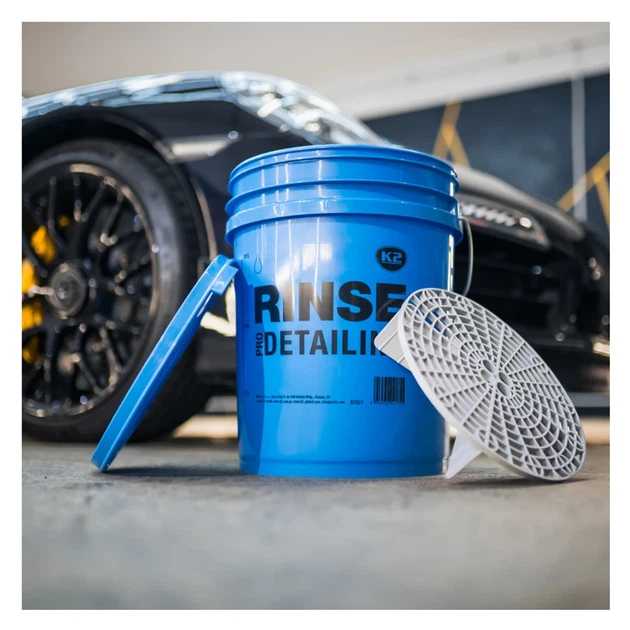 Відро для мийки K2 RINSE Pro Detailing пластикове 20 л - Фото 2 Відро для мийки K2 RINSE Pro Detailing пластикове 20 л - зображення 2