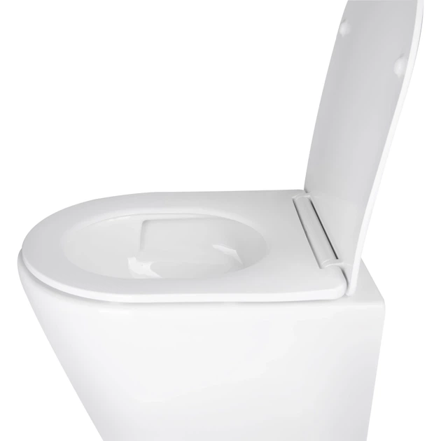 Унітаз підвісний Mixxus BEVEL-0303-T3 485x360x365mm, система змиву TORNADO 3.0 (MI6703) - зображення 6