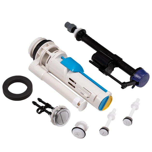 Унитаз компакт Mixxus Premium Ellipse-0402-R 660x390 овальный, с сиденьем, белый (MP6468) - изображение 15