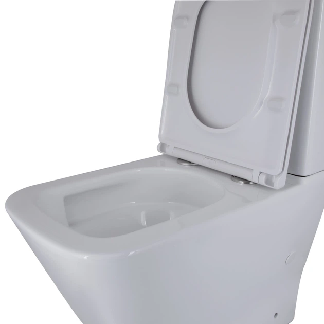 Унитаз компакт Q-tap Cardinal 620x365 прямоугольный, с сиденьем, белый (QT04222168AUQ3W) - изображение 6