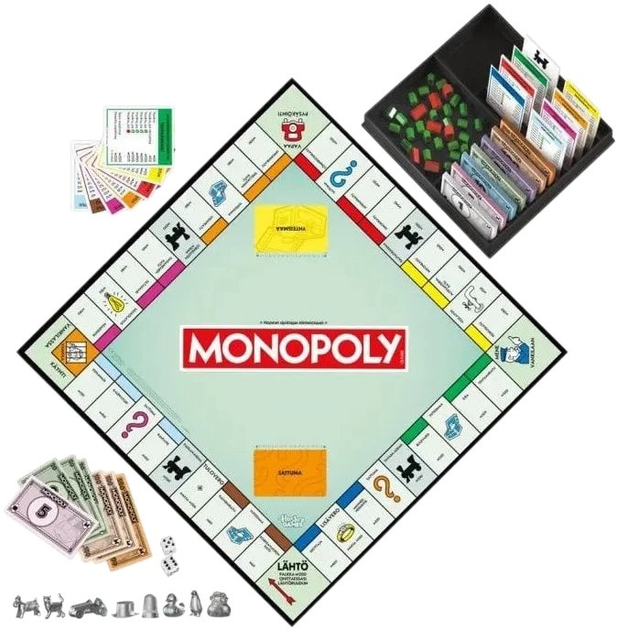 Gra planszowa Hasbro Monopoly Classic Refresh (wersja fińska) (5010996302410) - obraz 3