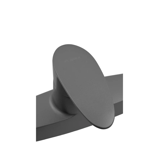 Змішувач для душової кабіни Plamix CEZAR-003 SET Graphite, зі шлангом, лійкою та кронштейном (PM0689) - Фото 5 Змішувач для душової кабіни Plamix CEZAR-003 SET Graphite, зі шлангом, лійкою та кронштейном (PM0689) - зображення 5