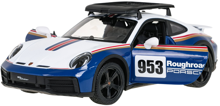 Auto zdalnie sterowane Rastar Sportowy samochodzik Porsche 911 Dakar Performance 1:14 (6930751324404) - obraz 11