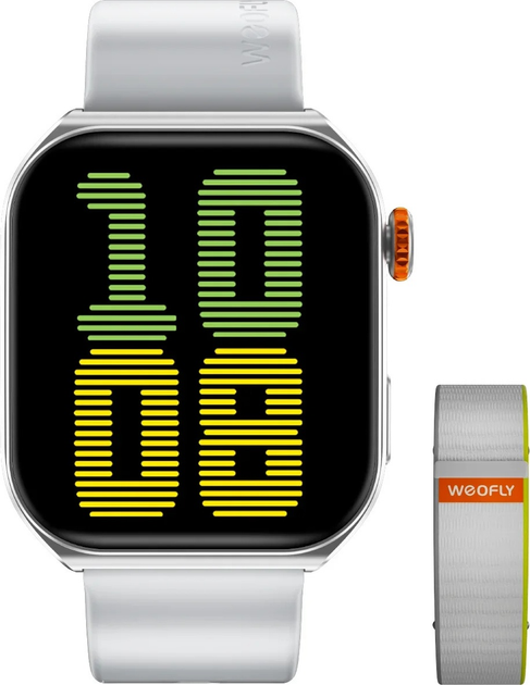 Smartwatch Weofly Edge 2 Silver (6954625339172) - obraz 5