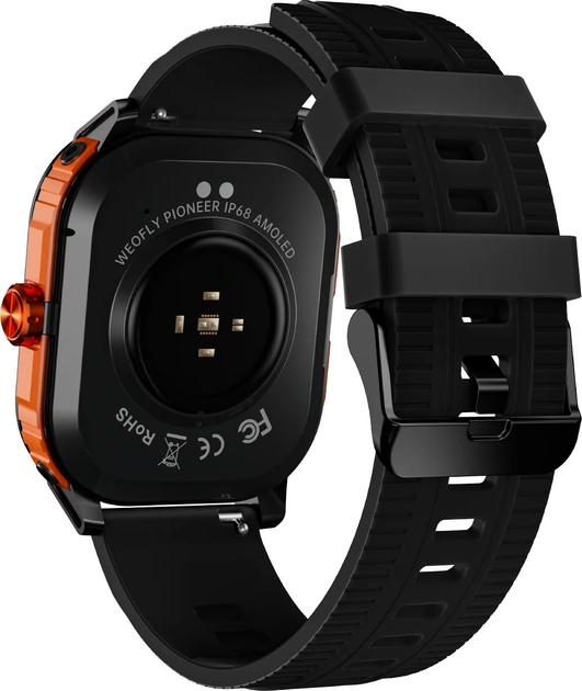 Smartwatch Weofly Pioneer Orange (6958901174570) - obraz 4