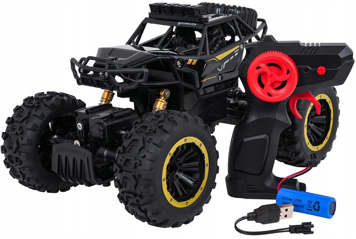 Samochód zdalnie sterowany Rastar Crawler CLIMB POWER 1:18 (5903864974584) - obraz 4