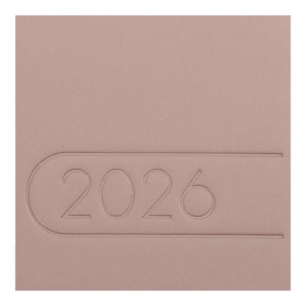 Еженедельник датированный 2026 Buromax Light Morandi из искусственной кожи 153x87мм 128 страниц какао (BM.2910-40) - изображение 4