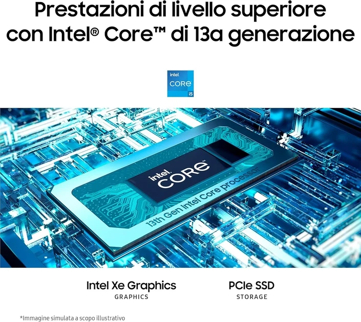 Ноутбук 15.6" Samsung Galaxy Book3 Intel Core i5-1335U RAM 8GB SSD 512GB 14ч батарея Windows 11 Алюминиевый корпус (UKR) (NP750XFGA-EXP) - изображение 4