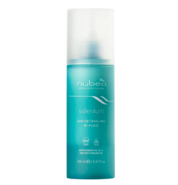 Двухфазный защитный и разглаживающий флюид для волос Nubea Solenium, 150ml - изображение 2