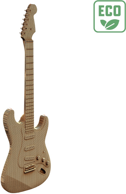 3D пазл картонний Cartonic Гітара CARTGUITAR (4820191134287) - зображення 4